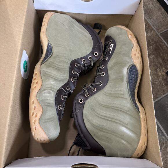 Size 9 - Nike Air Foamposite One PRM Olive